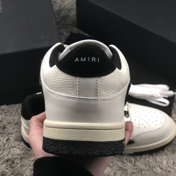 Amiri Men's Black And White Outdoor Skel-Top Low Shoes - Picture 8 of 9